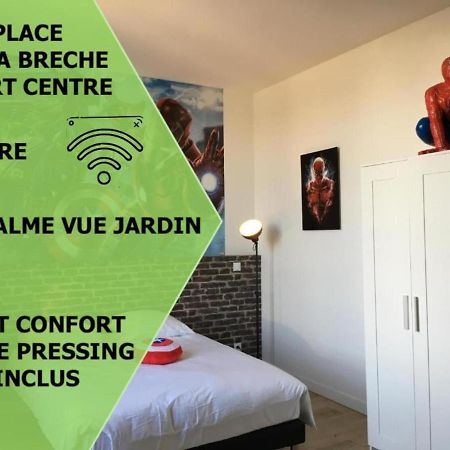 Le Marvel Centre La Breche Wifi Vue Jardin Apartment Niort Ngoại thất bức ảnh